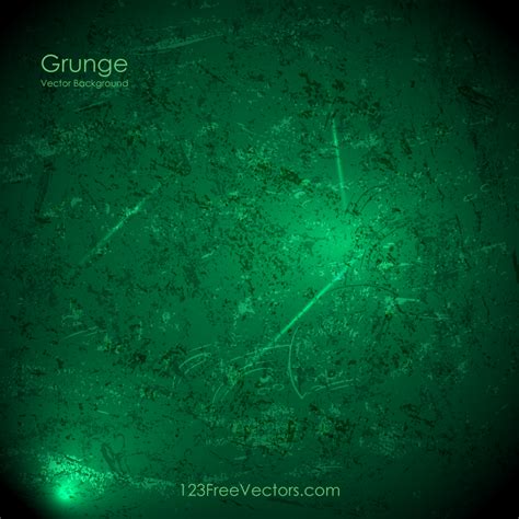 Grunge Green Background Vector By 123freevectors On Deviantart