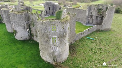 Spectacular Drone Footage Captures 13th Century Norman Castle In Ireland
