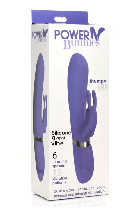 Thumper 18x Silicone Rabbit Vibrator Xr Brands