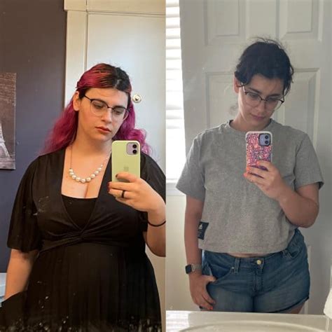 54 Female 24 Lbs Weight Loss Before And After 200 Lbs To 176 Lbs
