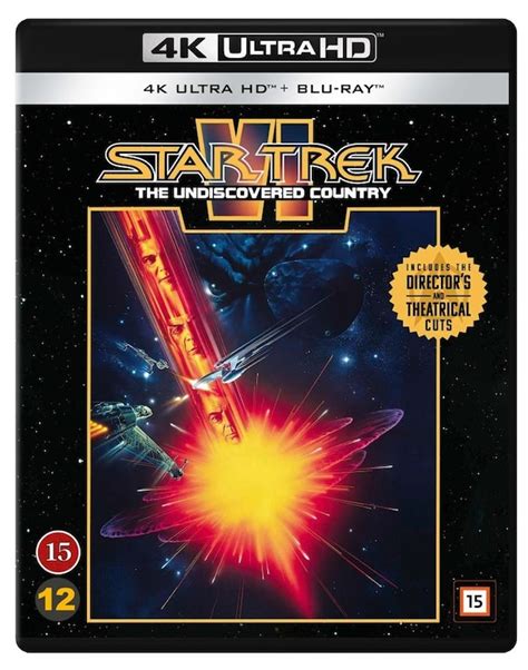 Star Trek Vi The Undiscovered Country 4k Ultra Hd Blu Ray Cdon