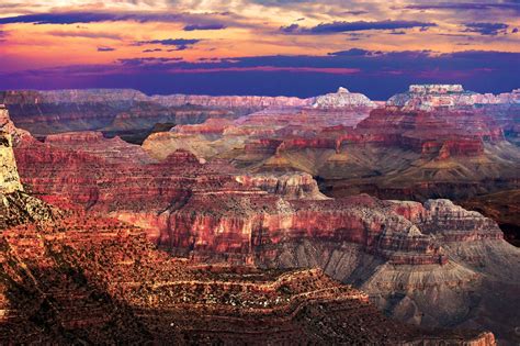Landscape Nature Photography Grand Canyon Clouds Colorful Sky Wallpapers Hd Desktop And