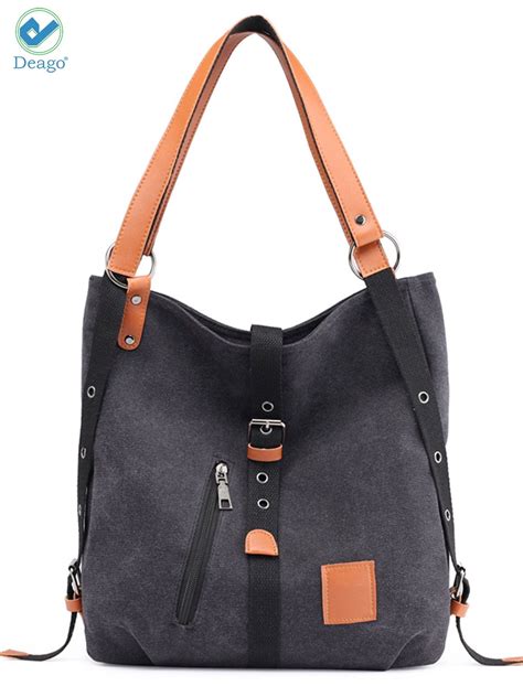 Deago Purse Handbag For Women Canvas Tote Bag Casual Shoulder Bag