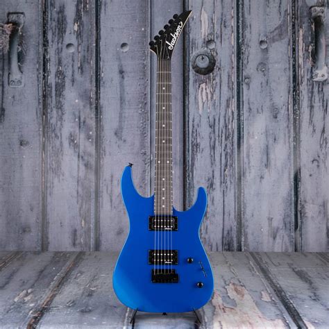 Jackson Js Series Dinky Js11 Metallic Blue For Sale Replay Guitar