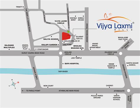 Search for words or phrases related to your products or services. key plan :: Vijya Laxmi Hills :: Surat :: Gujarat :: India.