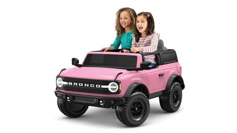Top Preschooler Toys for Holiday 2022: Kid Trax Ford Bronco — Pink