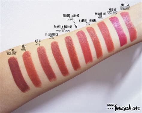 Swatch Comparison For Smoked Almond Pander Me Is Close But Has More Yellow Undertones Matte