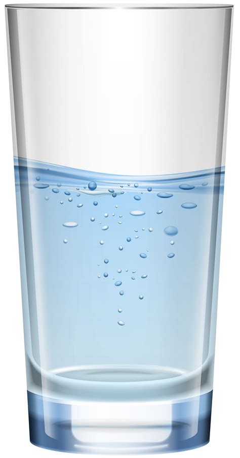 Water Clipart 8 Glasses