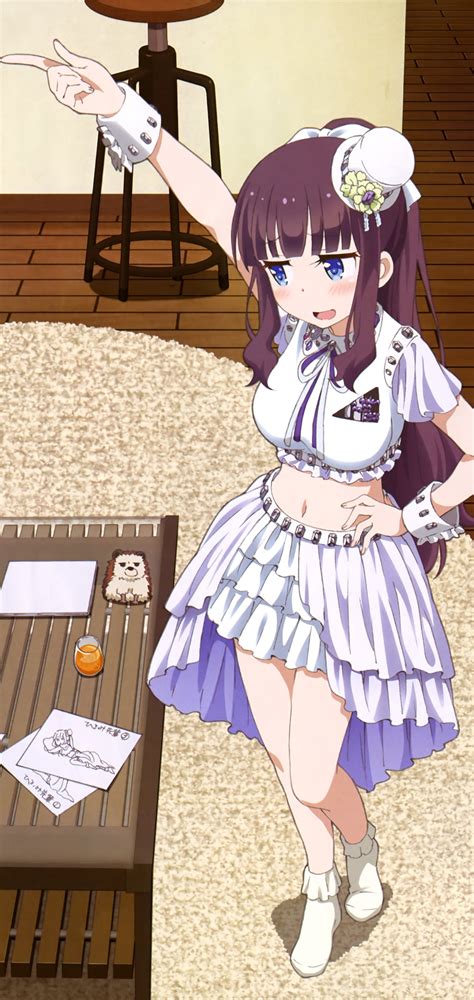 Anime New Game Hifumi Takimoto 1440x3040 Phone Hd Wallpaper