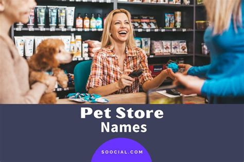 637 Superb Pet Store Name Ideas Be Inspired Soocial 2023
