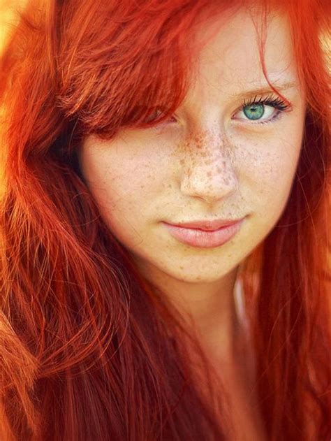 Les 15 Nuances De Roux Qui Nous Inspirent Red Hair Green Eyes