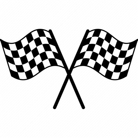 Checker Checkered Chequered Flag Flags Race Racing Icon