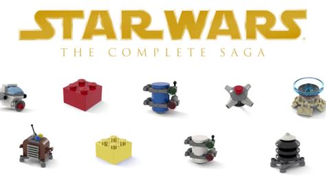 Red Brick Lego Star Wars The Complete Saga Fawziaperrie