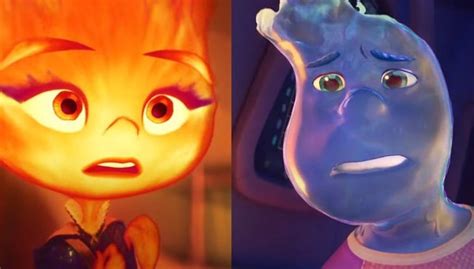 Fuego Y Agua Se Encuentran En El Tráiler De Elemental La Nueva Película De Disney Que Ya Tiene