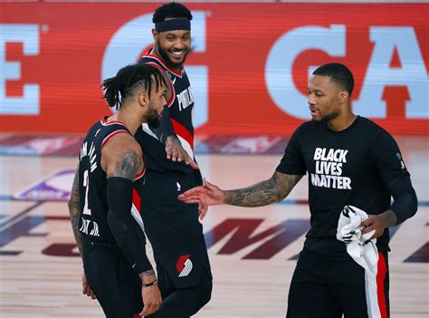 Supreme confidence, i never ever think in any situation that we are out of a game. Damian Lillard, the mentor, and Gary Trent Jr., the pupil ...