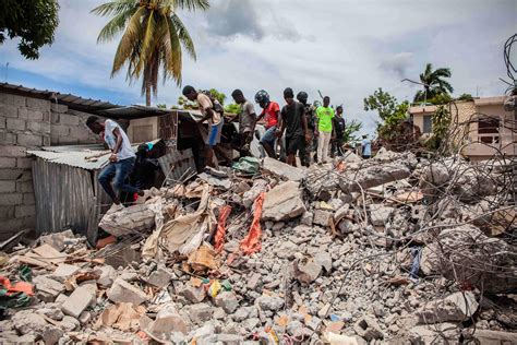 Death Toll In Haitian Earthquake Rises To Over 14k Iheart