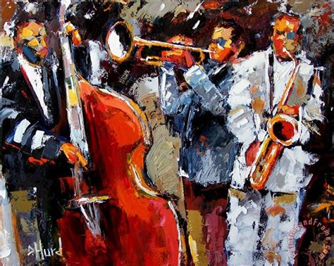 Jazz Painting Jazz Paintings 96 For Sale On 1stdibs These Portraits