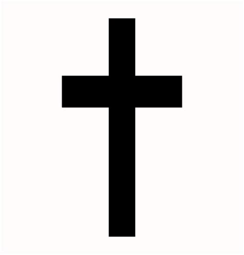 Cross Black And White Black And White Cross Clip Art Clipart Free