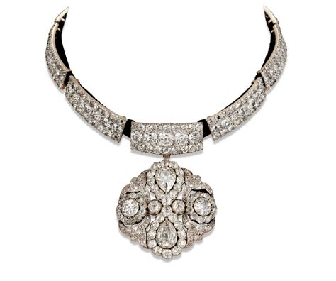 Antique Diamond Pendant Necklace Christies
