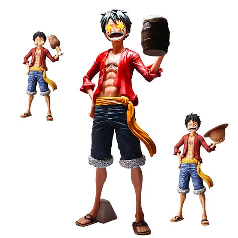 28cm Anime One Piece Monkey D Luffy Figure Toy Three Forms Grandline