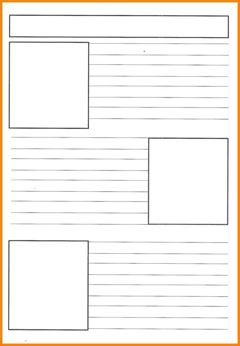 Printable worksheets and activities for teachers, parents, tutors and homeschool families. Free Printable Newspaper Template | Newspaper template ...
