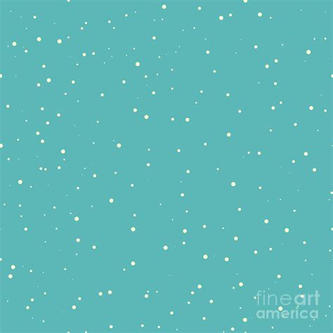 Seamless Snow Vector Pattern Digital Art By Noredfox