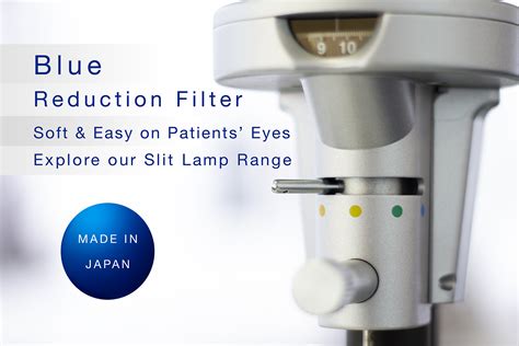Led Advantages And Blue Reduction Filter Built In Takagi Slit Lamps