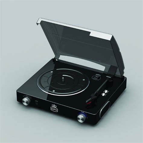 Gpo Stylo Retro Style Vinyl Record Player By Protelx Ltd