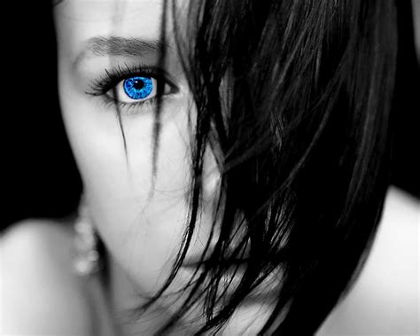 Blue Eyes Woman