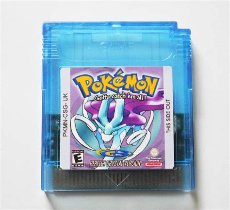 Pokemon Perfect Crystal Game Boy Colour Cool Spot Gaming