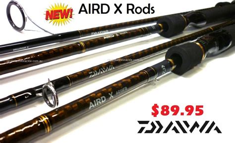 New Daiwa Aird X Rods Only Ray Anne S Tackle Marine Site