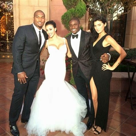 Brody jenner says he couldn't make it to kim kardashian's wedding due to a 'work commitment,' but he was present at reggie bush's nuptials yesterday. Reggie Bush Marries Lilit Avagyan Photos