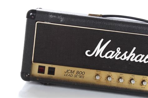 1981 Marshall Jcm 800 2204 50 Watt Tube Head Vertical Inputs Guitar