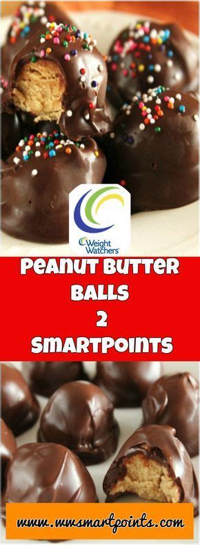 Weight Watchers Recipes Peanut Butter Balls Smartpoints 2