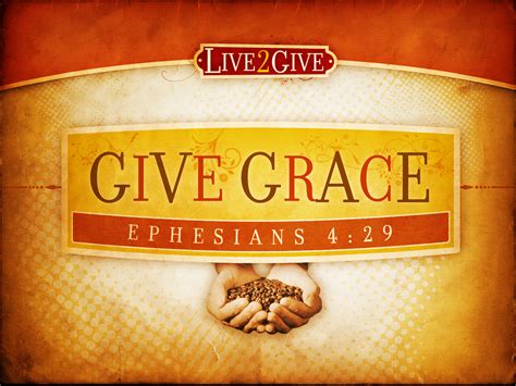 What Does It Mean To Give Grace Kdadraw