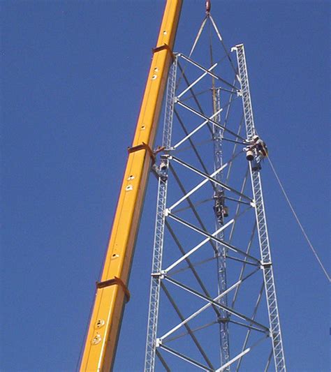 Self Support Tower Install Carrick Contracting Corporation