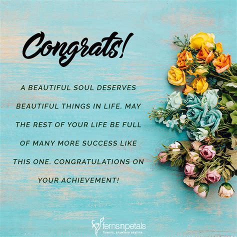 50 Unique Congratulations Quotes Wishes And Messages To Wish Ferns