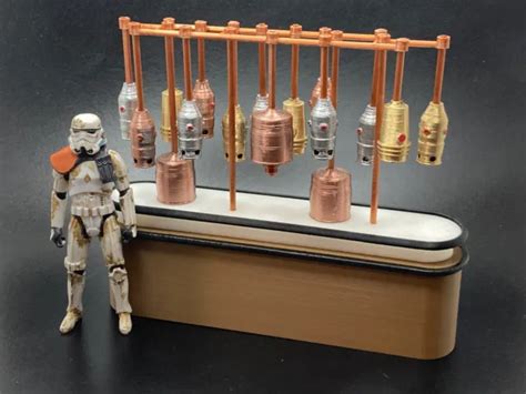 Custom Star Wars Cantina Style Bar And Dispensers Set For 375 Figure
