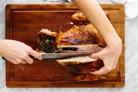 how to carve a turkey like a pro step by step downshiftology