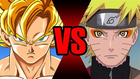Goku vs Naruto - Naruto Hokage de Konoha