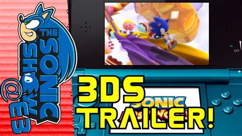 E3 Sonic Lost World 3ds Trailer Youtube