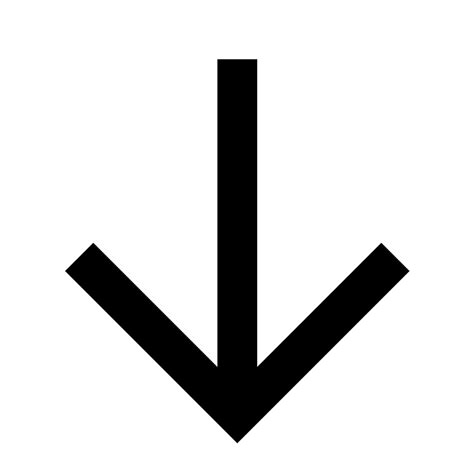 Arrow Bottom Vector Svg Icon Svg Repo