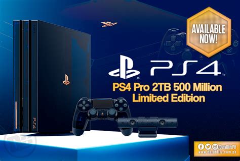 Ps4 Pro 2tb 500m Limited Edition Now Available At Datablitz