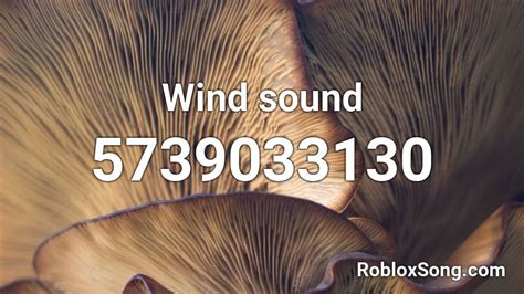 Wind Sound Roblox Id Roblox Music Codes