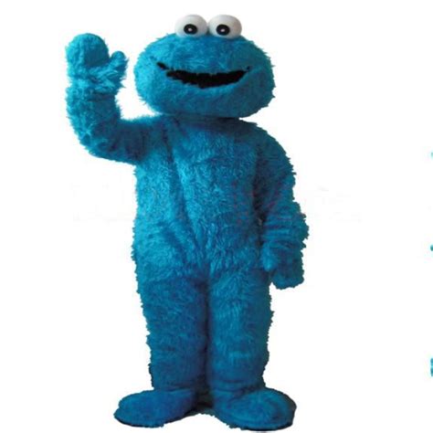 Pro Halloween Suits Sesame Street Cookie Monster Outfit Mascot Costume