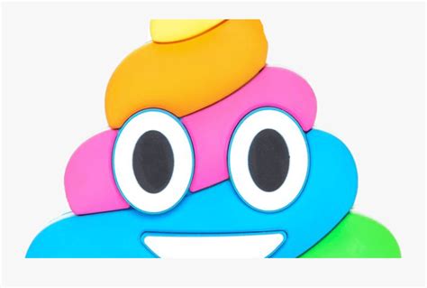 Rainbow Poop Emoji Wallpaper