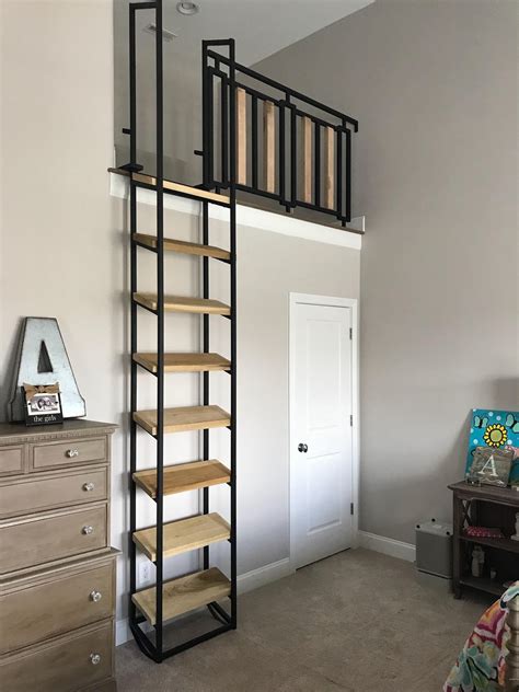 Ft Loft Ladder In Out Free Shipping To Your Door Etsy Uk