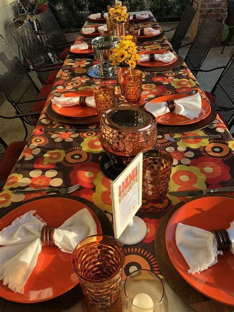 70s Fondue Party Dinner Party Party Ideas Photo 1 Of 34 70s Party