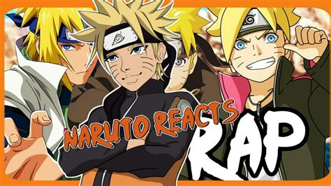 Naruto Reacts To Minato Naruto And Boruto Rap Rustage Youtube