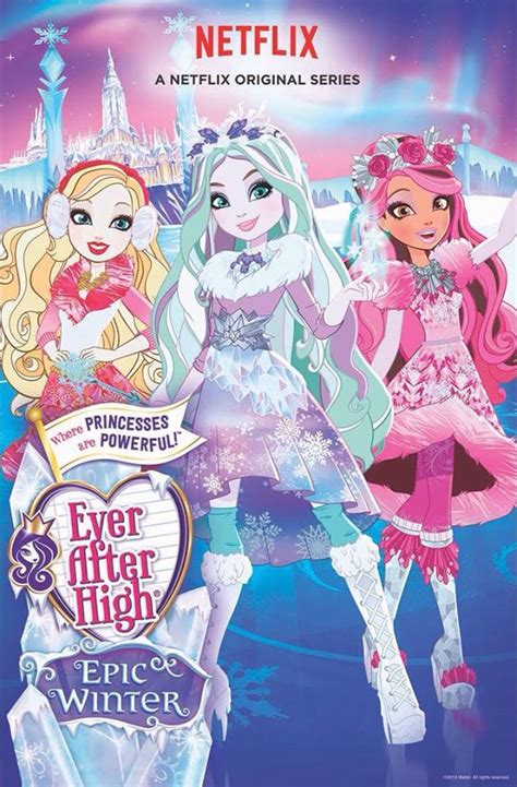 Ever After High Pretty Poster De Ever After High Epic Winter O Un